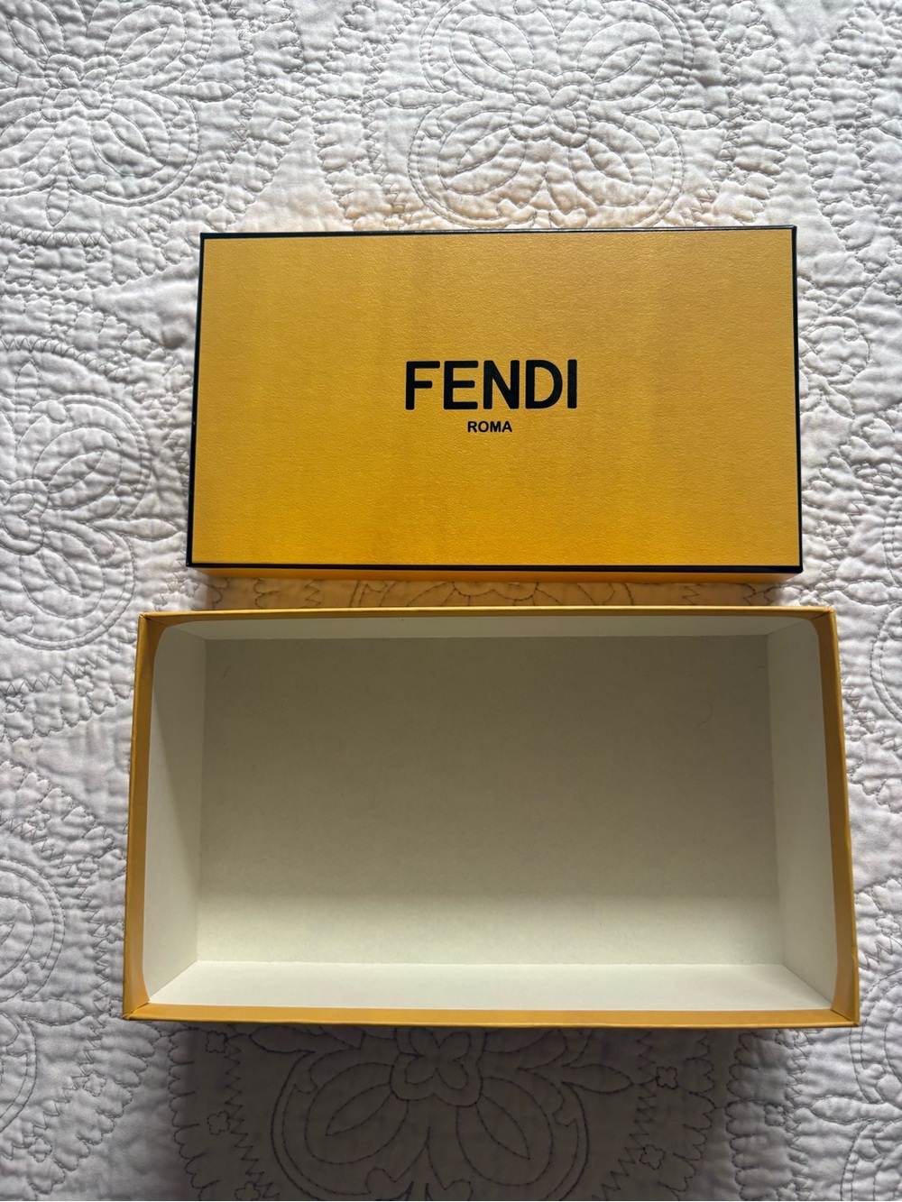 Fendi Accessory Box - Yellow - Picture 2 of 3
